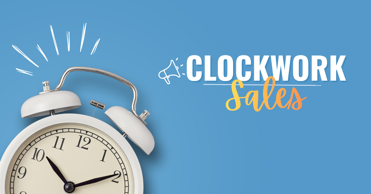 Clockwork Sales Workshop Poster