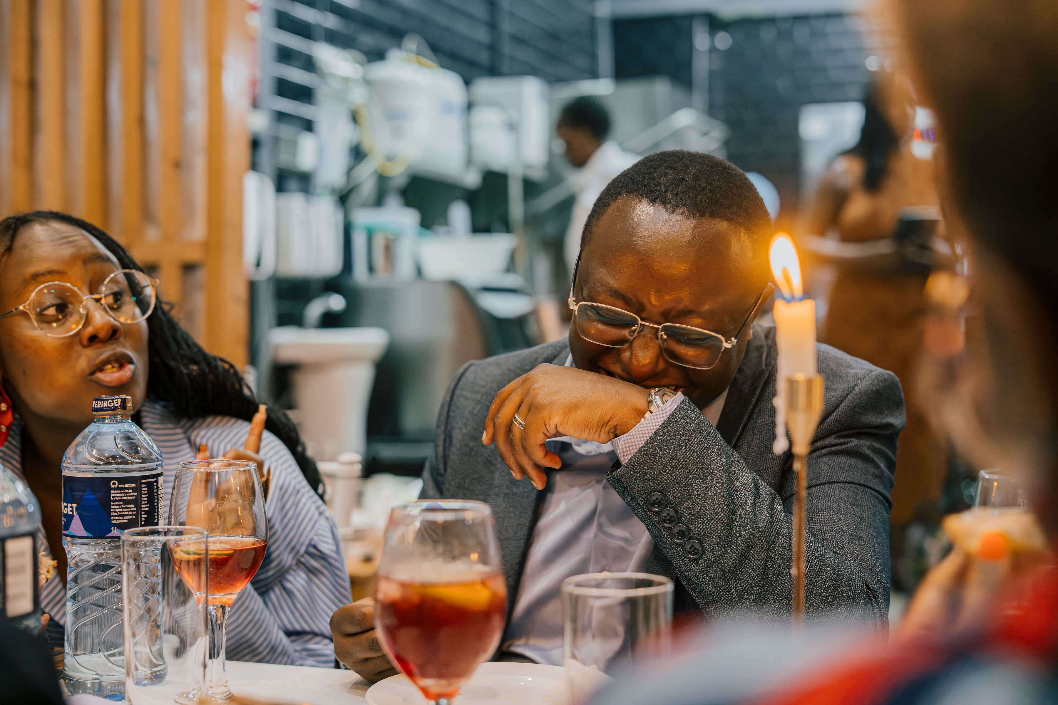 Jonathan Njoroge in a consultancy session